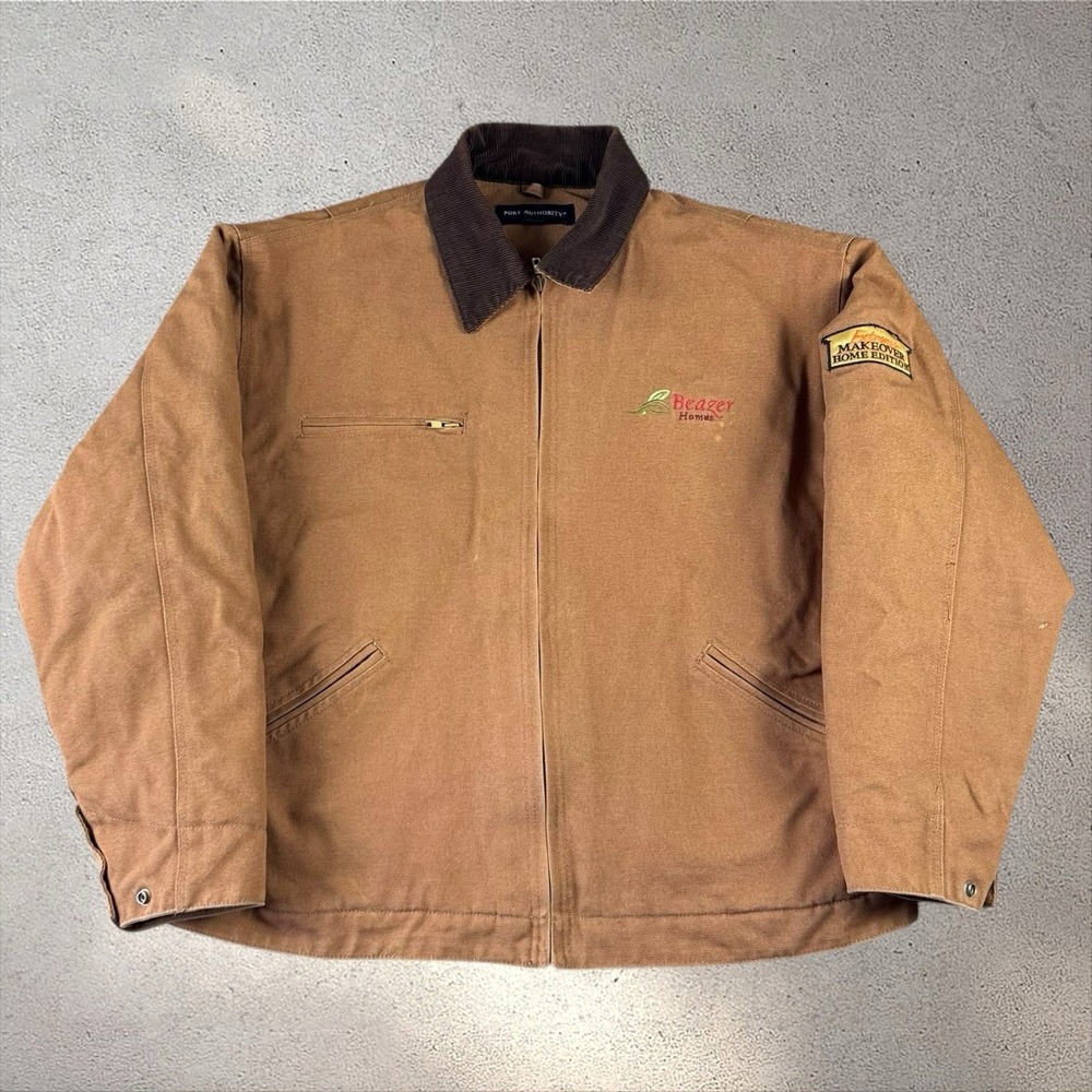 Vintage Extreme Makeover Home Edition Canvas‎ Detroit Style Jacket Men's XL